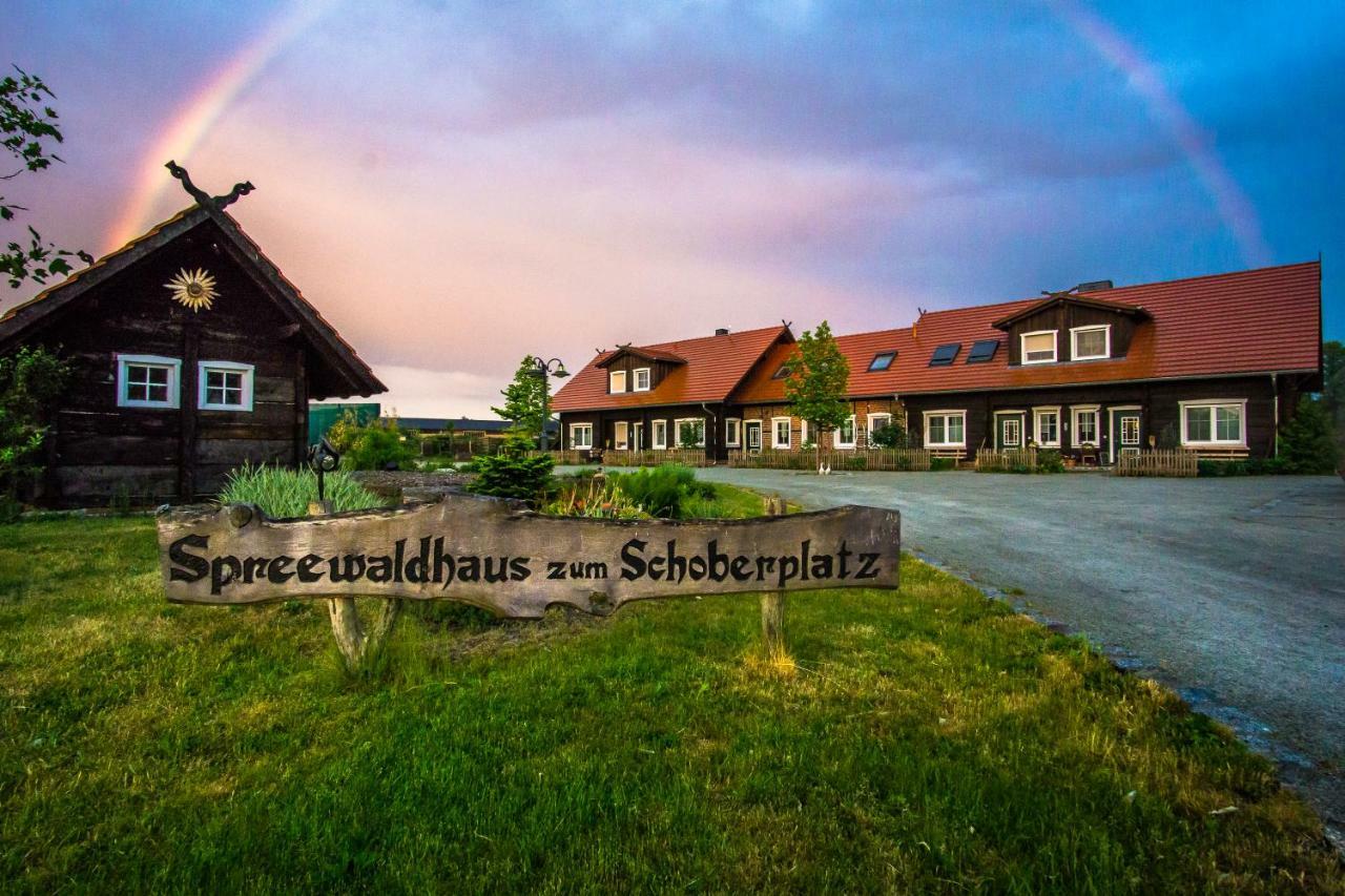 Spreewaldhaus Zum Schoberplatz Lejlighed Lübben Eksteriør billede